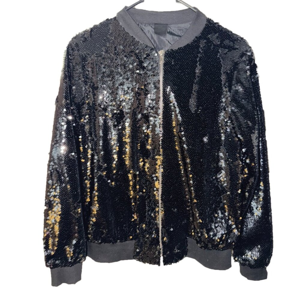 Black Squin Sparkly Jacket